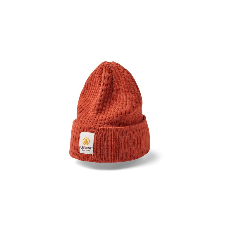 Stranded Beanie – Rust