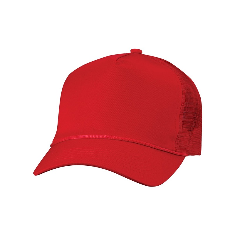 Valucap 8804H Five-Panel Trucker Cap Mesh Back Hat