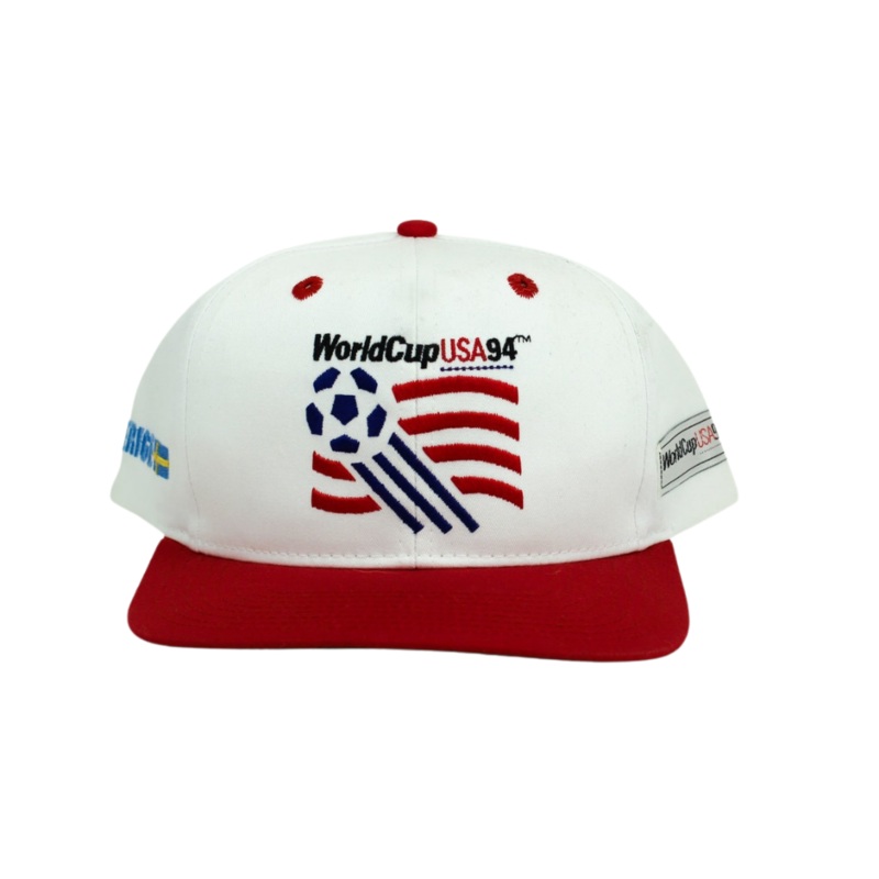 World Cup 1994 Cap (Vintage) Twins Enterprise – Hvid/Rd