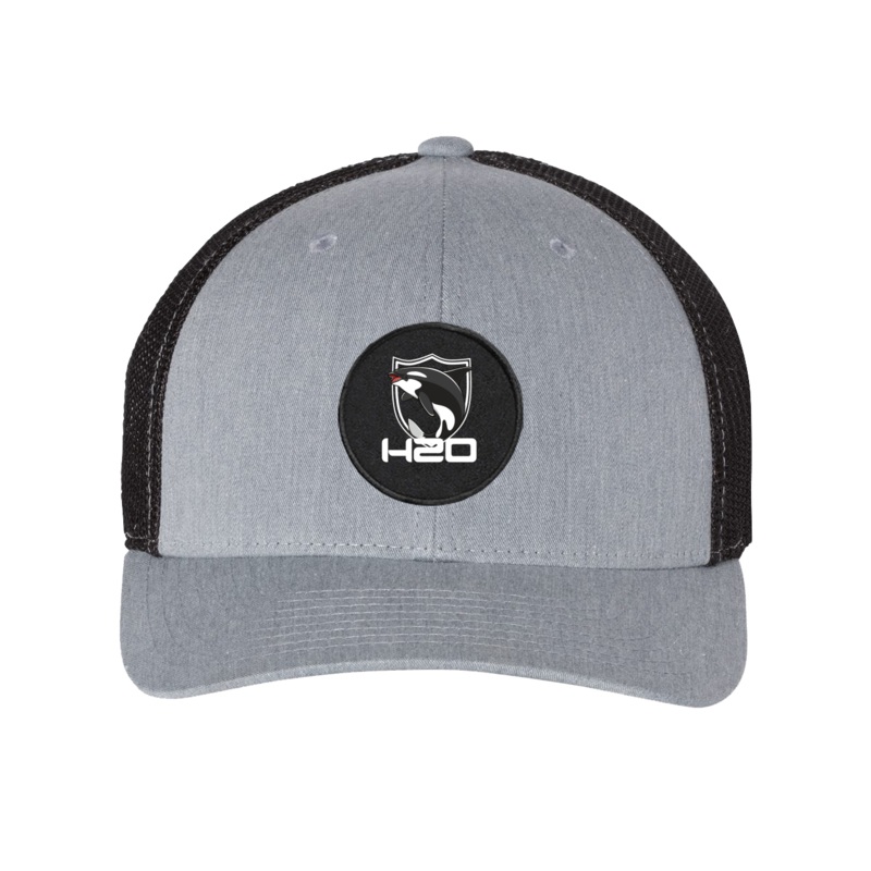 Team H2O    Patch Snapback Trucker Hat Heather Gray/Black