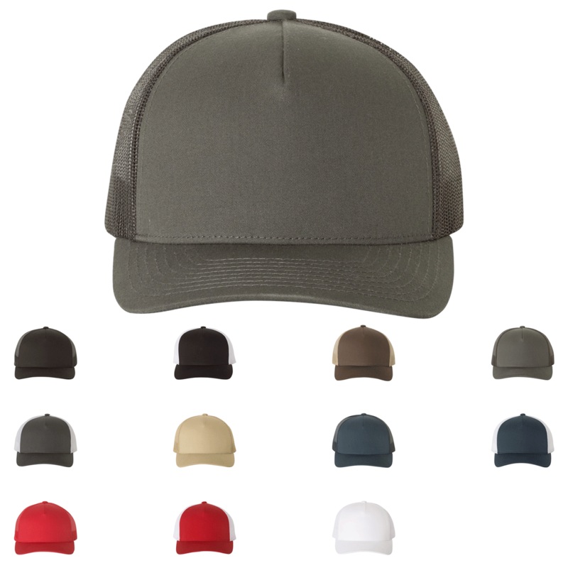 YP Classics Yupoong 6506 – 5-Panel Retro Trucker Cap