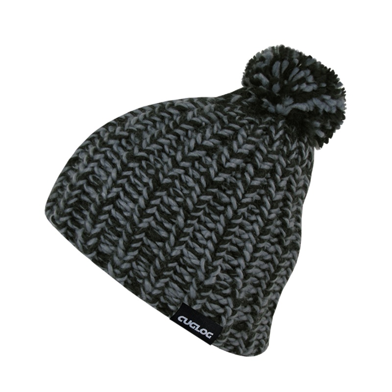 Hewitts Pom Beanie, Soft Knit Cap with Thick Knitting – Cuglog K021