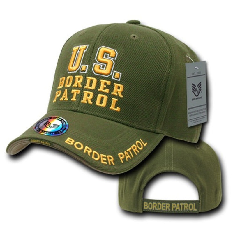 US Border Patrol Baseball Cap USBP Hat Customs – Rapid Dominance JW