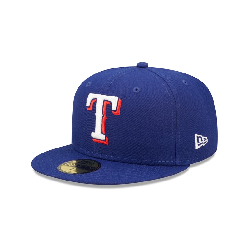 59Fifty Fitted Cap Texas Rangers AC Perf On Field – Blue