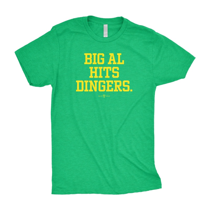 Big Al Hits Dingers T-Shirt|XS|S|M|L|XL|2XL|3XL|4XL
