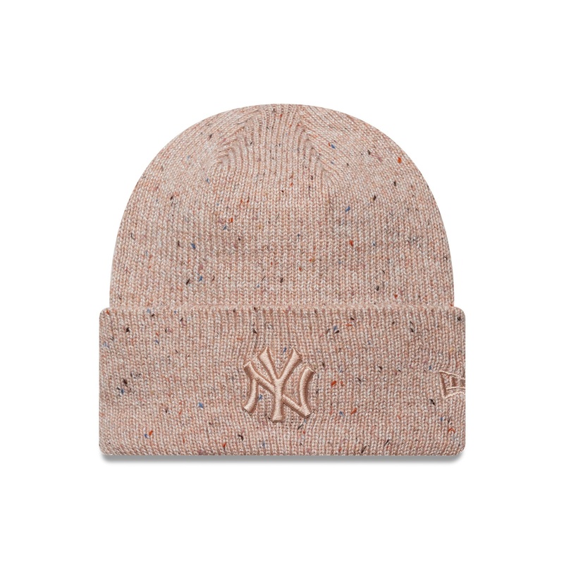 New Era – WMNS GLITTER Beanie – New York Yankees – Light Pink
