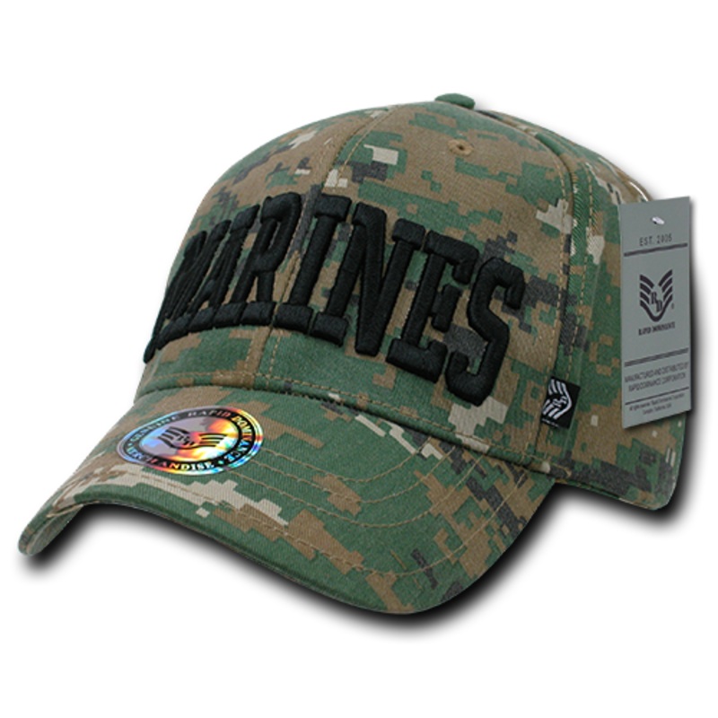 United States Marine Corps Digital Camo Hat, USMC Baseball Cap, US Marines Hat – Rapid Dominance 943