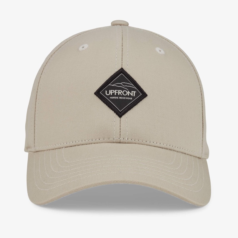 Upfront Nordic – NOBEL Baseball Cap – Light Khaki