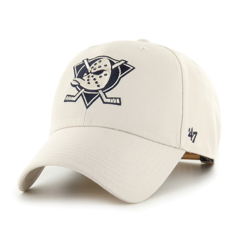 ’47 – Anaheim Ducks MVP Adjustable Cap – Bone
