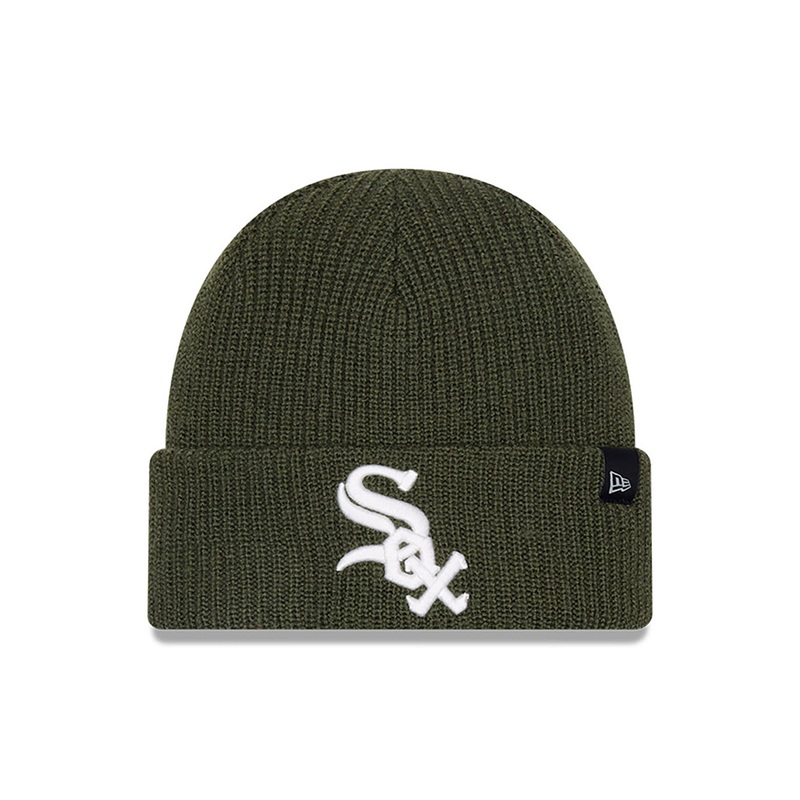 New Era – Merino Wool Beanie – Chicago White Sox – Olive