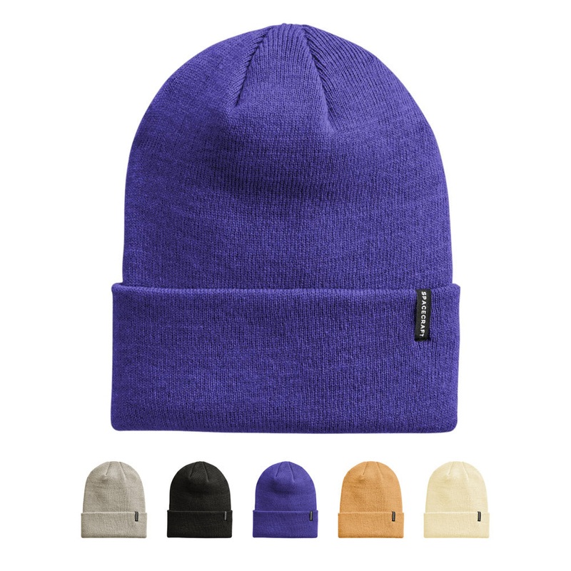 Spacecraft Lotus Beanie SPC9|Alloy Gray|Black|Royal Blue|Tan|Winter White