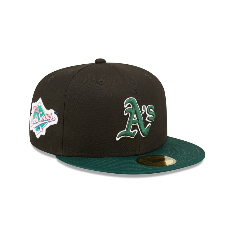 59Fifty Fitted Cap Oakland Athletics World Series 1989 – Black/Green
