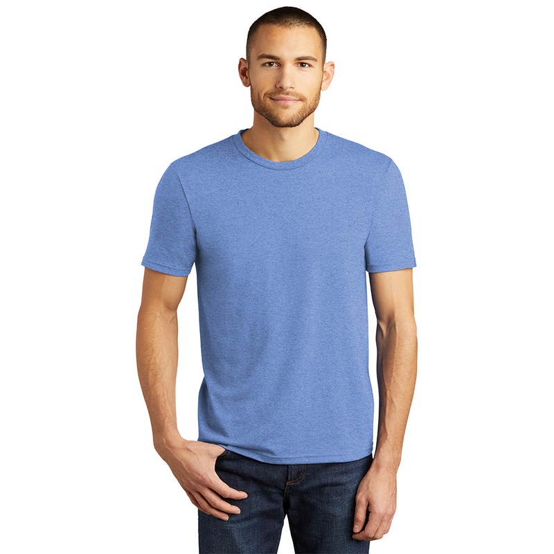 District DM130 Perfect Tri Tee – Maritime Frost