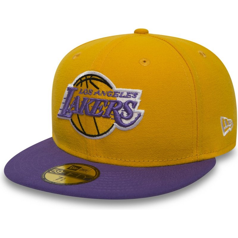 59Fifty Fitted Essential Los Angeles Lakers NBA – Yellow
