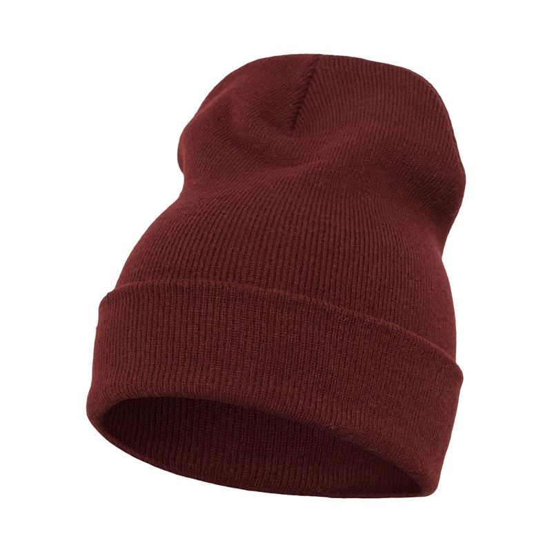 Yupoong Fold Up Beanie – Maroon