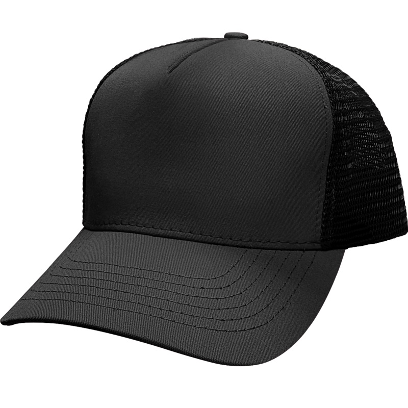 Cali Headwear US40 5 Panel Structured Trucker Hat Made in USA