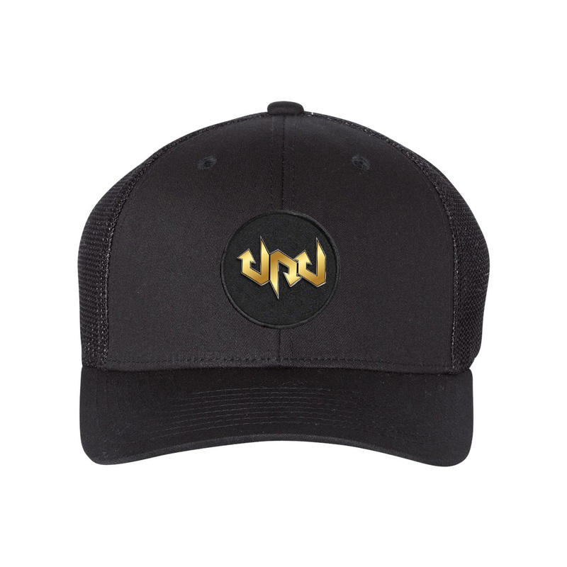 Ur Next Up    Patch Snapback Trucker Hat Black