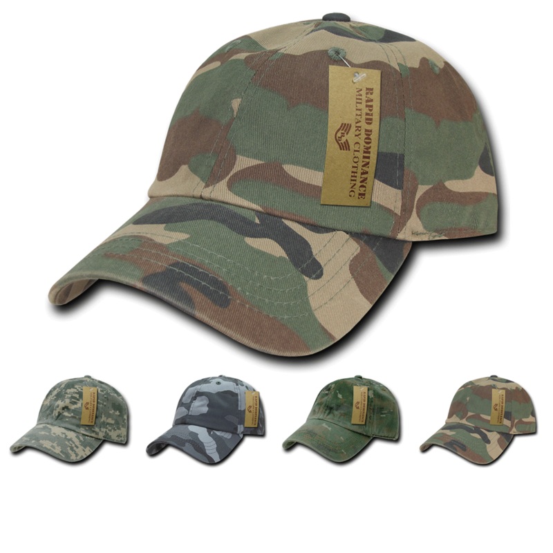 Camo Tactical Hat Camouflage Baseball Cap Military – Rapid Dominance R830