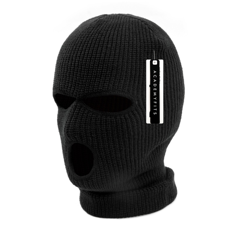 Academy Fits Ski Mask Three Hole 3-Hole Face Mask 6043
