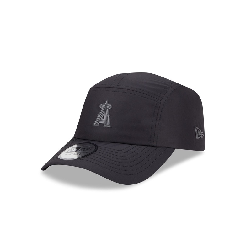 Alpha Industries x Los Angeles Angels Black Runner Adjustable Hat