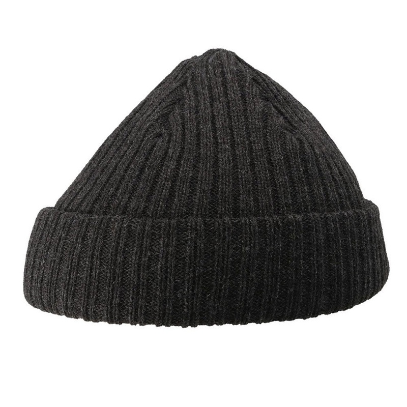 Docker Beanie – Dark Grey Melange