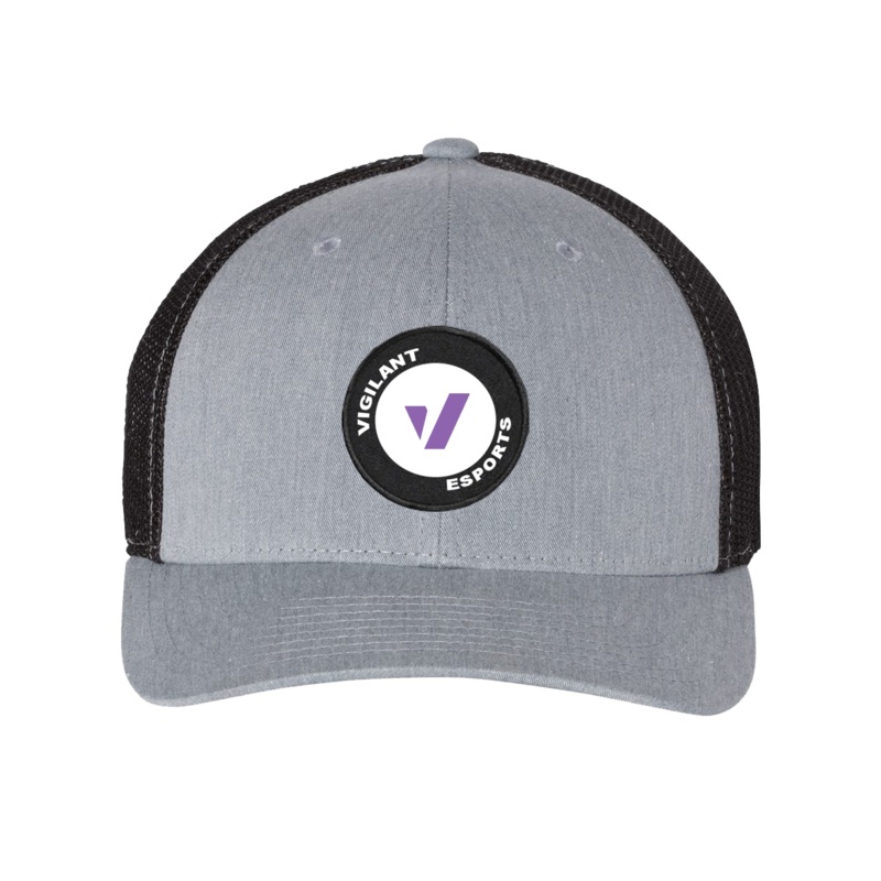 Vigilant Esports    Patch Snapback Trucker Hat Heather Gray/Black