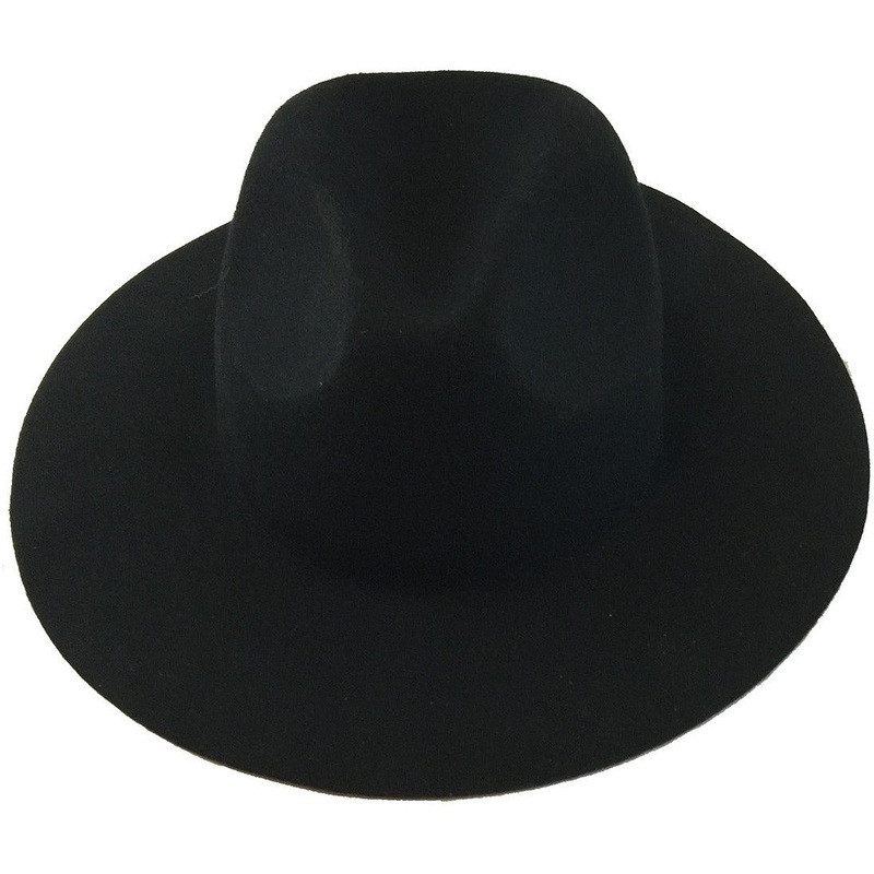BSH LONG BRIM FELT HAT2|Grey|Black|Beige