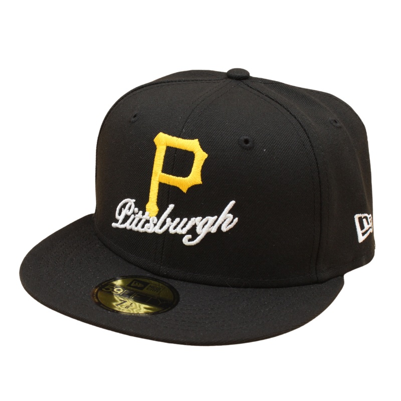 59Fifty Fitted Cap Dual Logo Pittsburgh Pirates – OTC