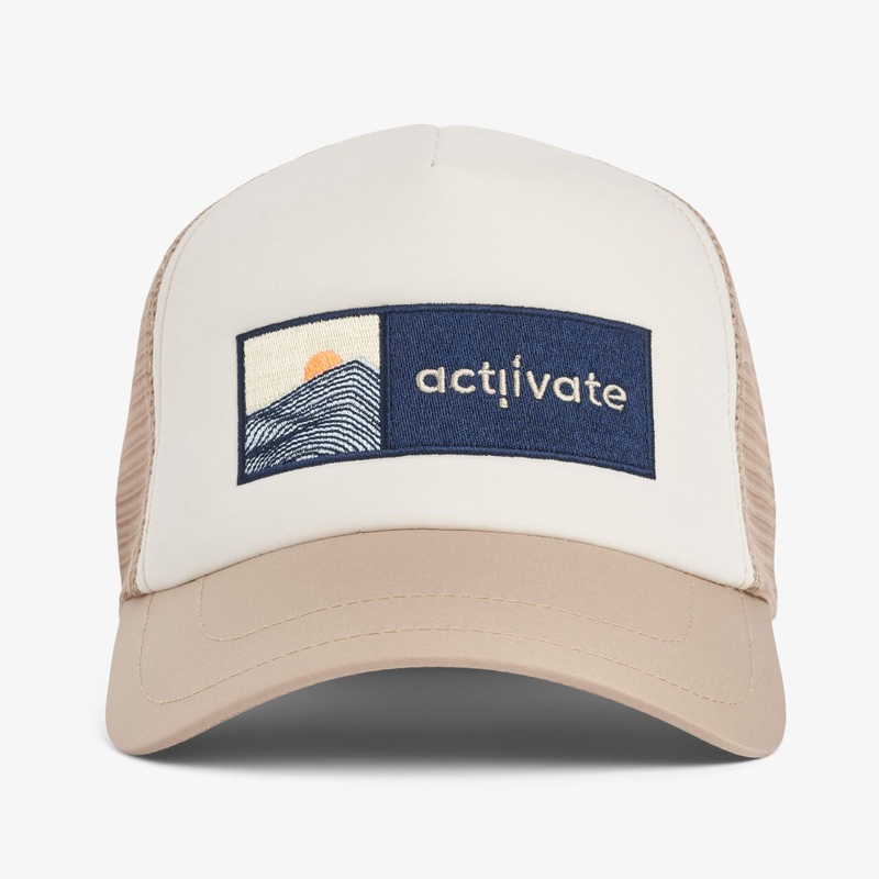 Actiivate – GAB Foam Trucker Cap – Ermine