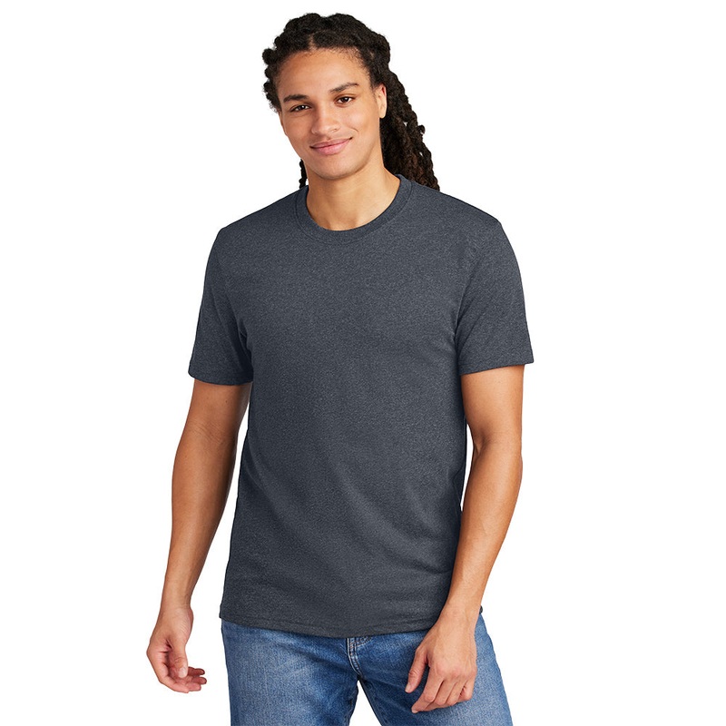 District DT8000 Re-Tee – Heathered Navy
