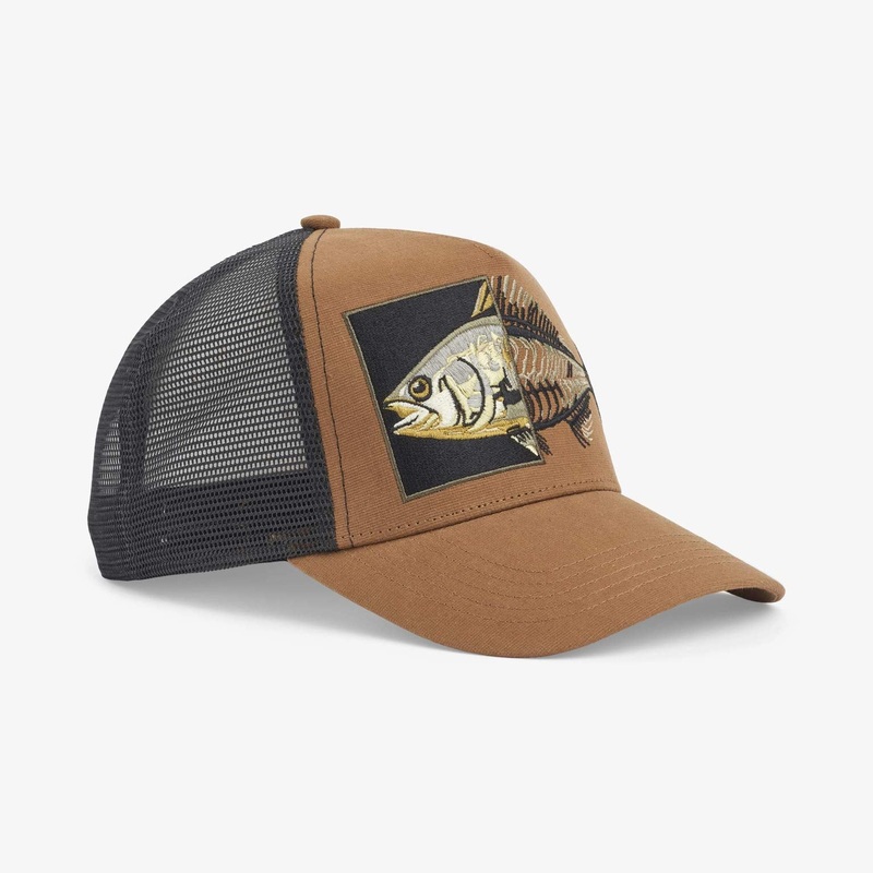 Upfront Nordic Headwear – APOLLO Trucker Cap – Brown