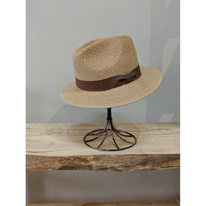 WASHABLE BRAID HAT 2|Natural|White