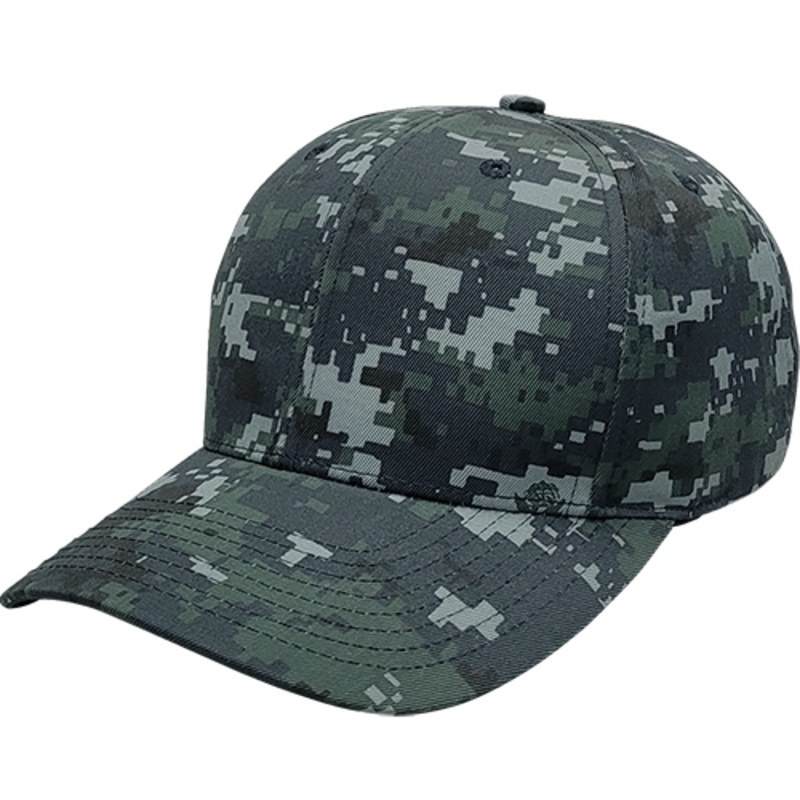 Cali Headwear KL100ND Navy Digital Camo 6 Panel Cap USA Made