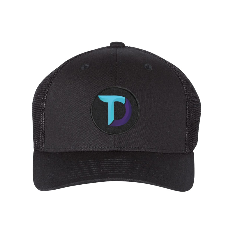 Team Define    Patch Snapback Trucker Hat Black