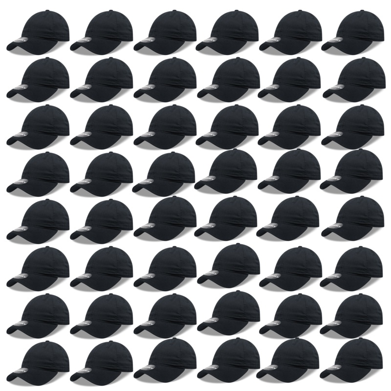 Wholesale Bulk Dad Hats, Blank Vintage Dad Caps (48 Packs) – Decky 4801