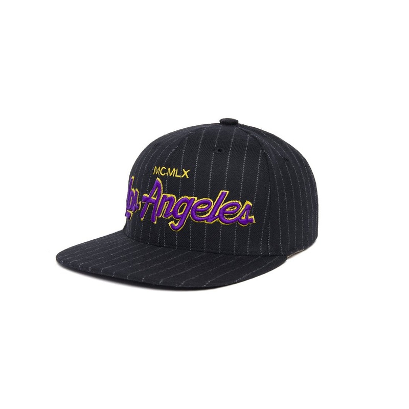 The DTC Chalk Pinstripe MCMXL VI Los Angeles – Sort/hvid Pinstripe