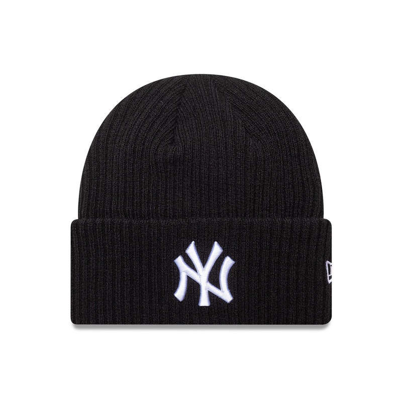 New Era – Wide Cuff Beanie – New York Yankees – Black