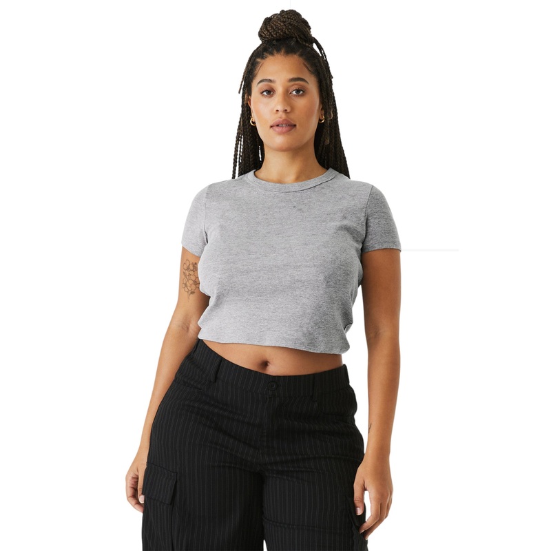 BELLA+CANVAS 1010 Womens Micro Rib Baby Tee