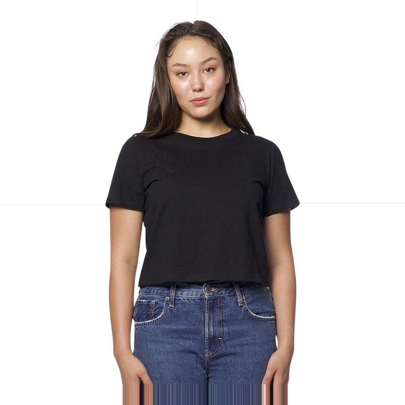 Royal Apparel Women’s Premium Crop T-Shirt  Style 14011 Made in USA