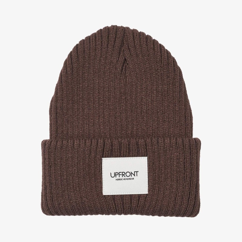 Upfront Nordic – HAZE Fisherman Beanie – Brown
