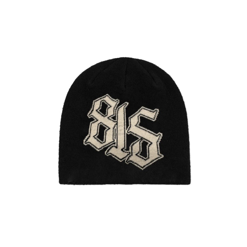 BLS – 815 Beanie – Black/Off  White