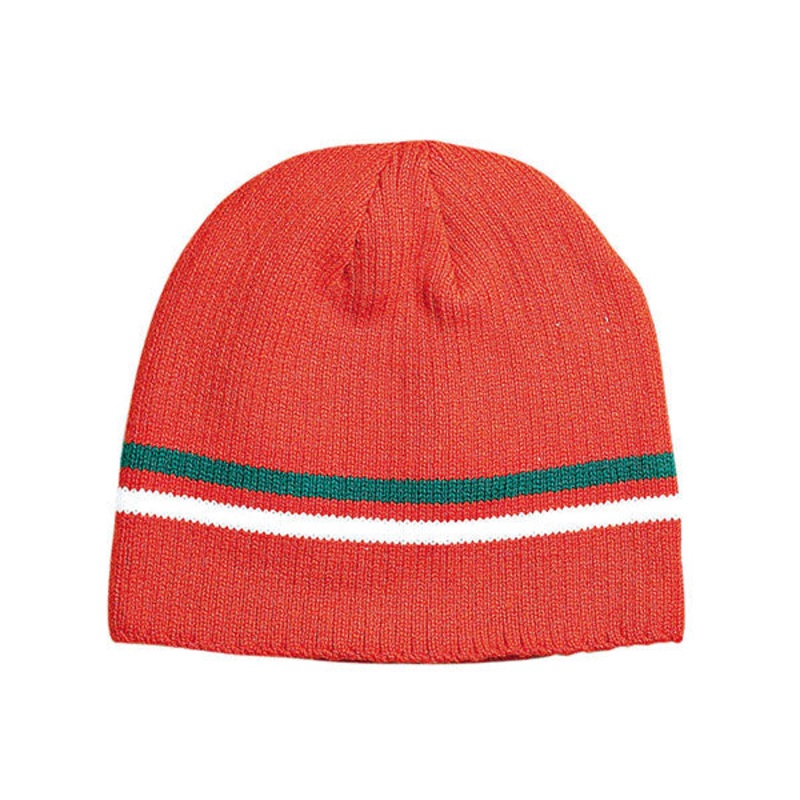 Mega Cap 5053 Ribbed Beanie|Orange|Red|Royal|Sky Blue|Yellow
