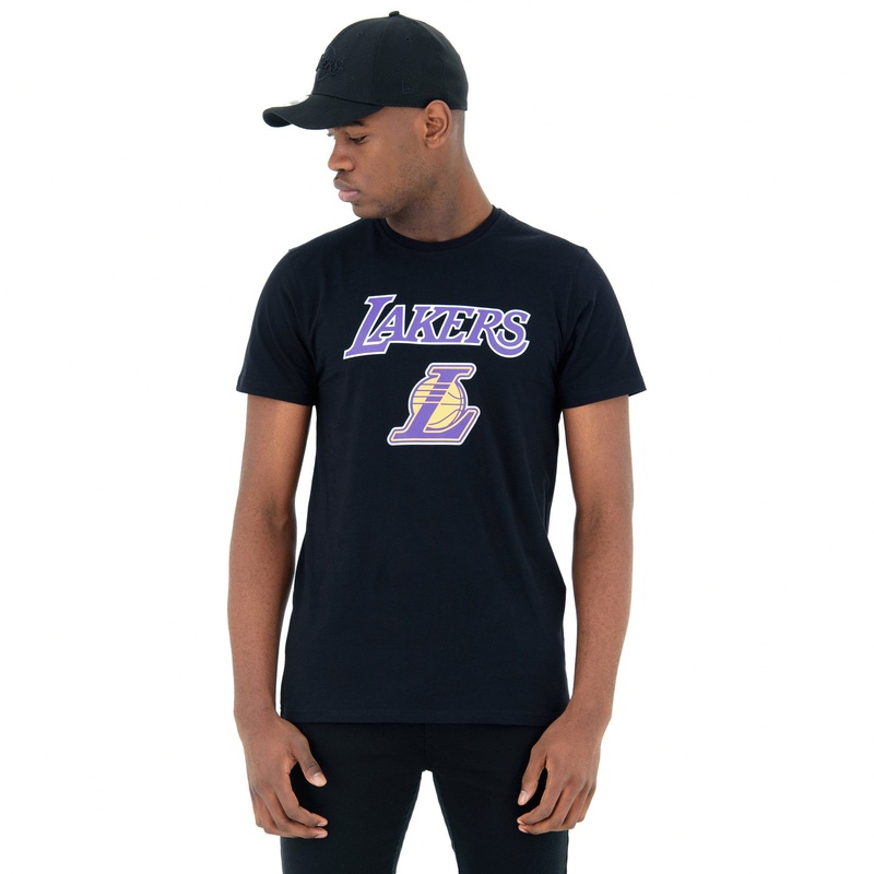 Team Logo Tee – Los Angeles Lakers – Sort