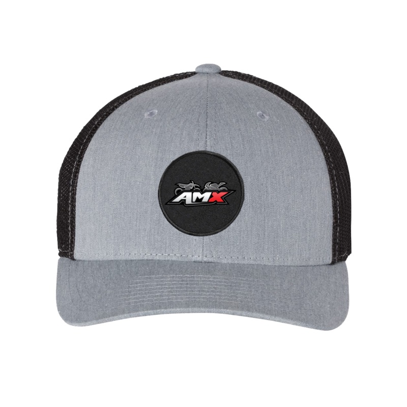 AMX Superstore    Patch Snapback Trucker Hat Heather Gray/Black