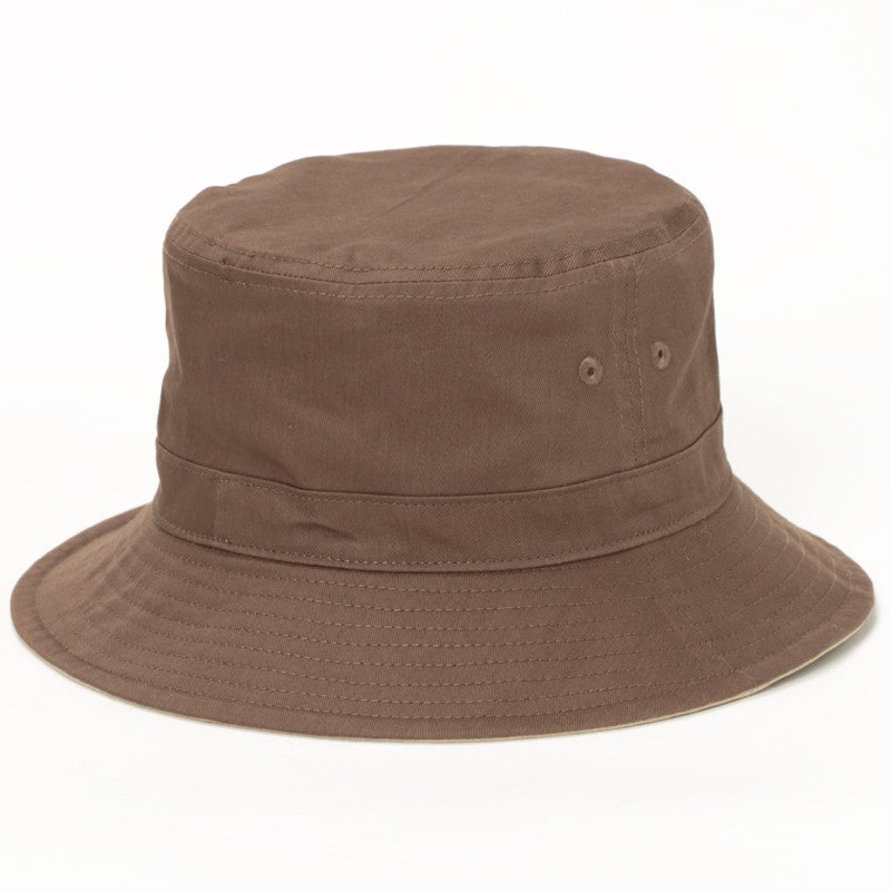 BUCKET HAT|White|Natural|Ivory|Black|Navy|Brown|Grey
