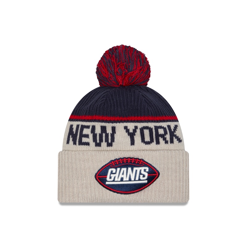 New Era – New York Giants – NFL Sideline Beanie – Stone/OTC
