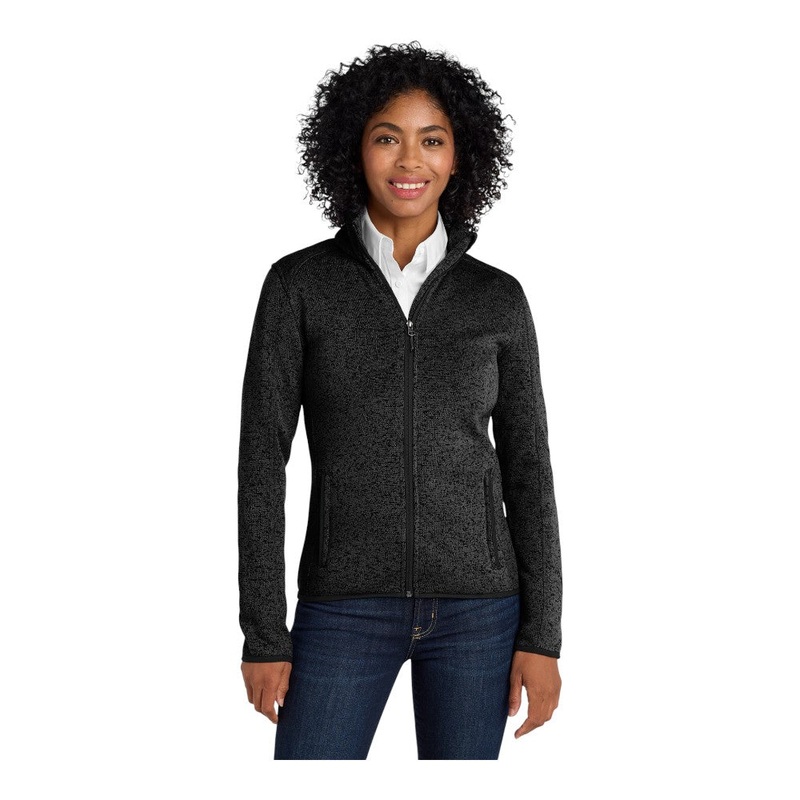 Port Authority L232 Women’s Sweater Fleece Jacket