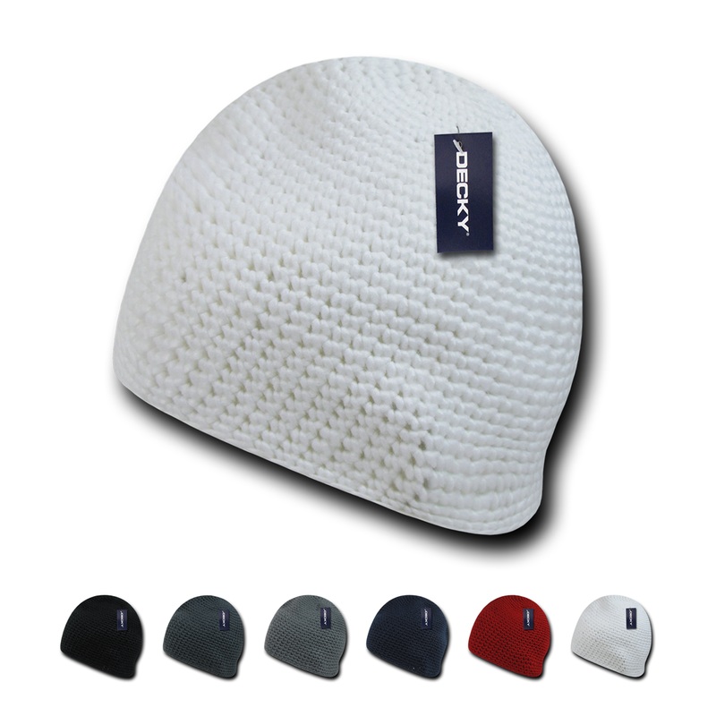 Decky 688 – Door Mat Beanie, Thick Knit Cap