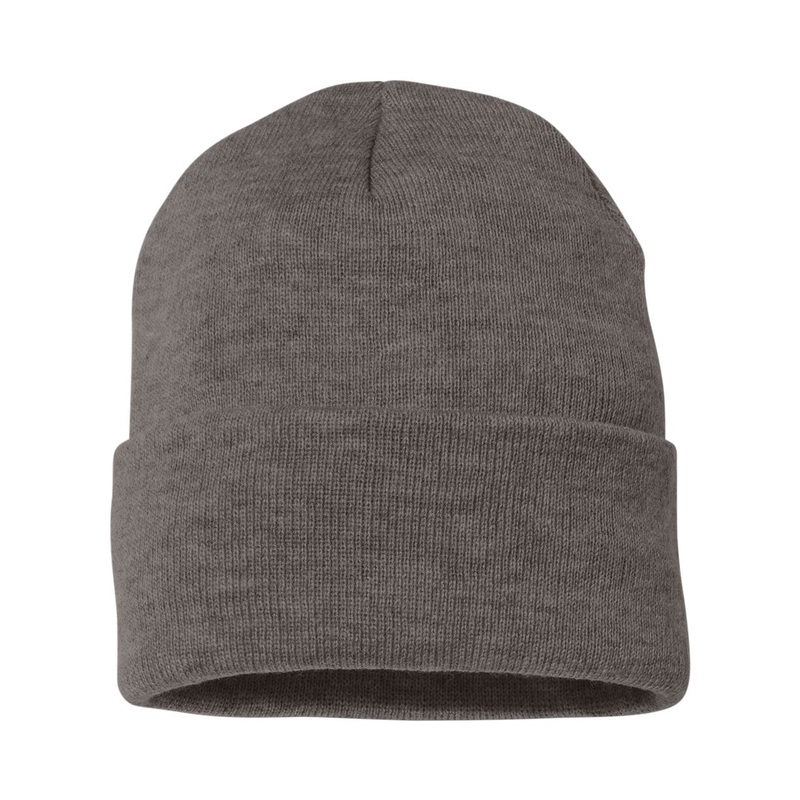 Sportsman SP12JL – Jersey Lined 12 Cuffed Beanie, Knit Cap