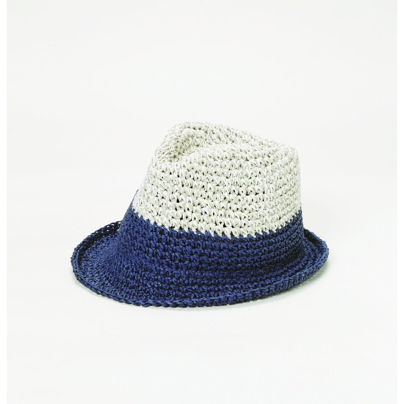 ASYMMETRY HAT DILL|Navy|Natural|Black